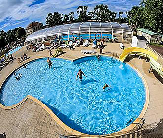 Eldapi Vacances Campsite La Ferme swimming complex