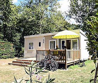 Le Logis du Breuil Campsite mobile homes