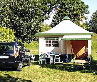 Camping de Montreal tent rental