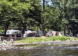 Camping le Vaurette pitches