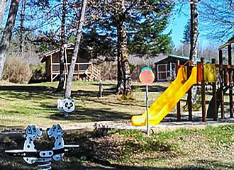 Camping le Vianon playground