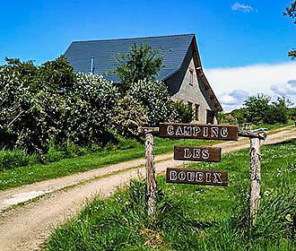 Camping les Boueix entrance