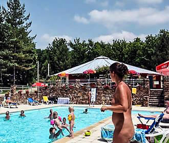 Creuse Nature Campsite swimming pool