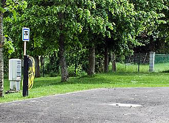 Camping de la Haute Sioule motorhome service area