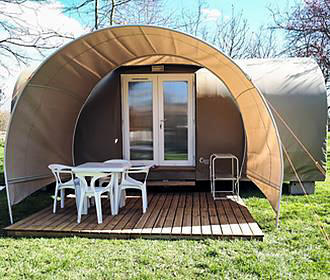 Camping Deneuvre tent rental