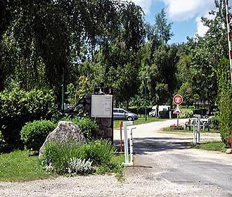 Camping du Lignon entrance