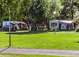 Camping la Fridiere caravan pitches