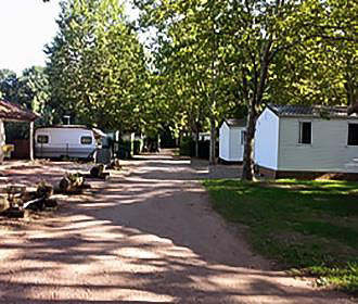 Camping Libertin la Roseraie mobile homes