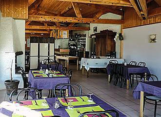 Camping le Belvedere restaurant