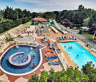 Camping le Clos Auroy swimming complex