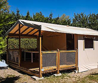 Camping le Clos Auroy tent rental