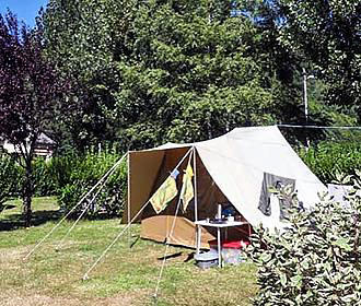 Camping le Moulin de Serre tent rental