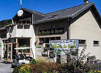 Camping le Moulin de Serre reception