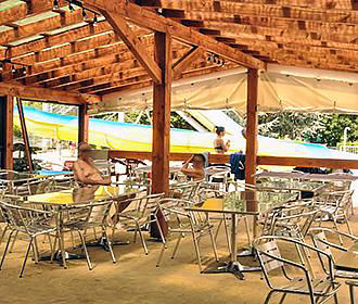 Camping Les Moulettes restaurant