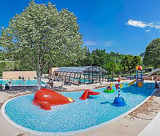 Ardeche Camping swimming complex