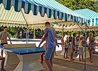 Camping le Glandasse table tennis