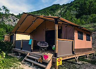 Camping les Ramieres tent rental