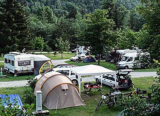 Champ du Moulin Campsite summer pitches