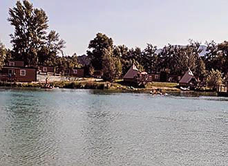 Le Lac Bleu Campsite fishing