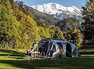 Les Domes de Miage tent pitches