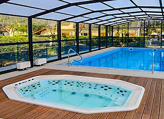 Camping Cote d'Argent indoor pool