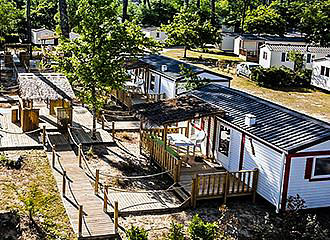 Camping le Soleil des Landes mobile homes