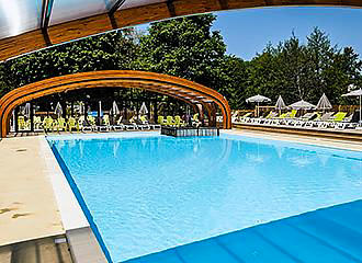 Camping le Soleil des Landes swimming pool