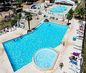 Camping La Mer swimming pools