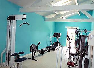 Camping Le Pressoir gym