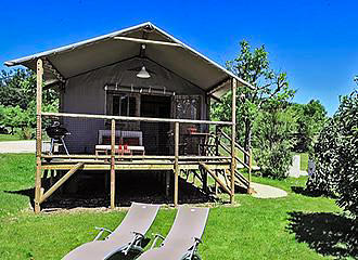 Domaine de Soleil Plage Campsite tent rental