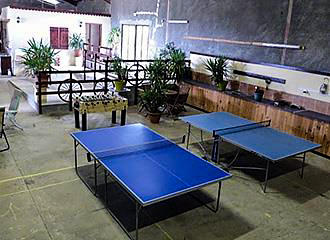 Lae de Haut Campsite table tennis