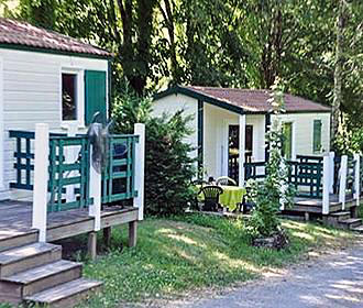 Le Moulin du Chatain Campsite mobile homes