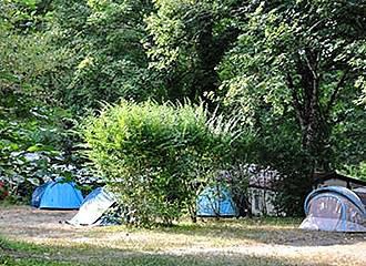 Le Moulin du Chatain Campsite tent pitches