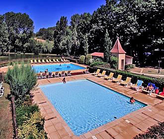 Les Valades Campsite swimming pools