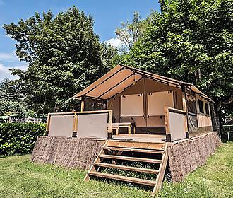 Camping le Millau Plage tent rental