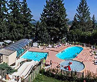 Camping Les Pins swimming pools