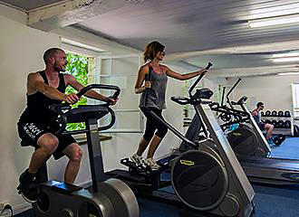 Le Lac des 3 Vallees Campsite gym