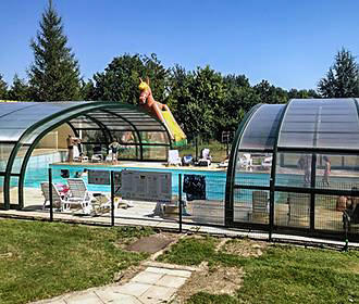 Camping les Etangs de Bouzencourt swimming pool