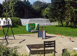 Camping le Rompval playground