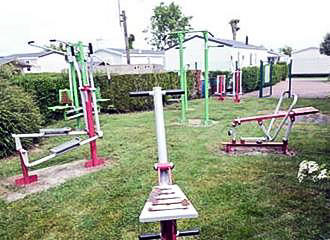 Le Royon Campsite oudoor gym