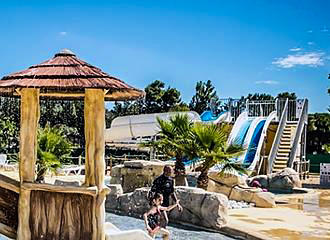 Camping Sainte Marie water slides