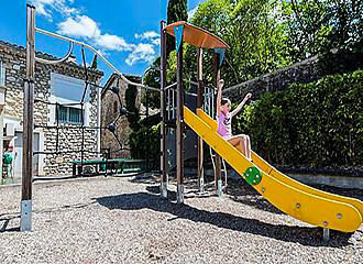 Castel Camping Chateau de Boisson playground