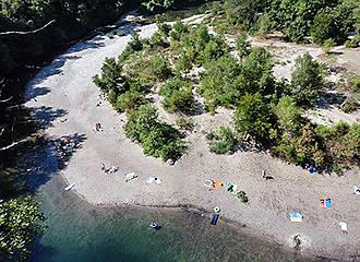 Domaine la Sabliere beach