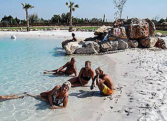 Nautique Campsite lagoon pool