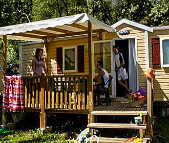 Le Val de l'Arre campsite mobile homes