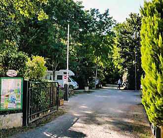 Val d'Aleth Campsite entrance