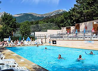 Camping Alpes Dauphine swimming pool