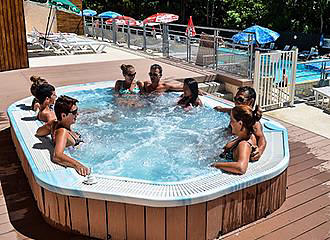 Camping Alpes Dauphine jacuzzi