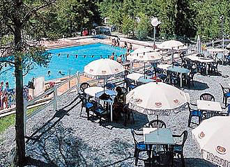 Camping Rioclar restaurant