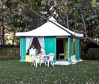 Ferme Equestre du Pesquier tent rental